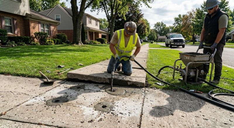 Concrete Installation in Warsaw, IN