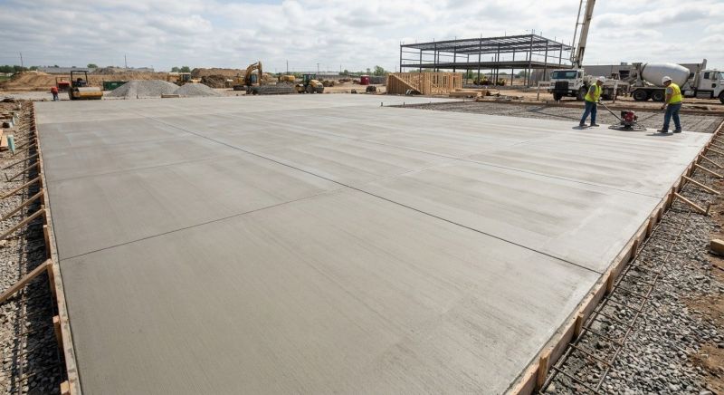 Commercial Slab Construction in Warsaw, IN