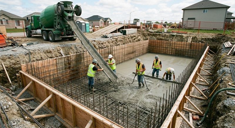 Concrete Basement Pouring in Warsaw, IN