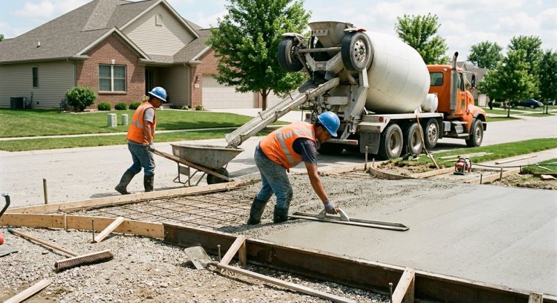 Concrete Service in Columbia City, IN