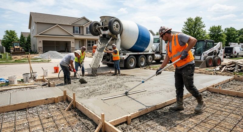Concrete Service in North Webster, IN