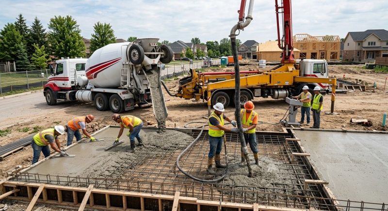 Concrete Service in Silver Lake, IN