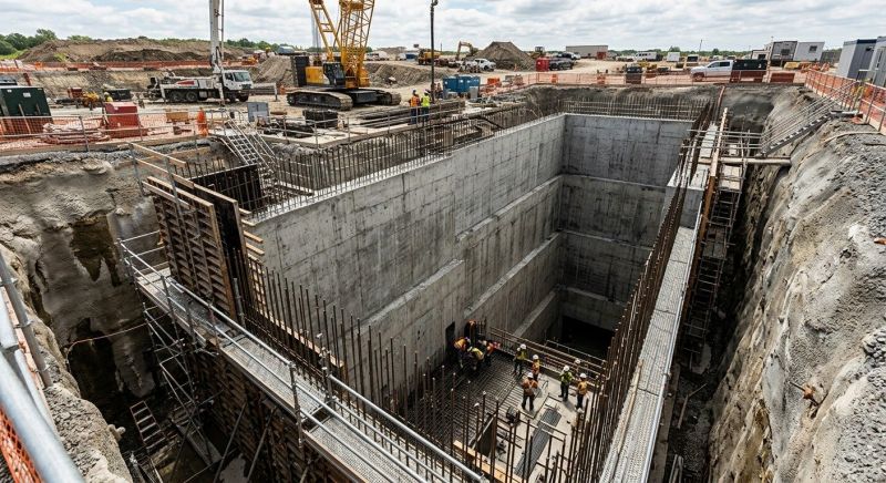 Deep Foundation Installation in Warsaw, IN