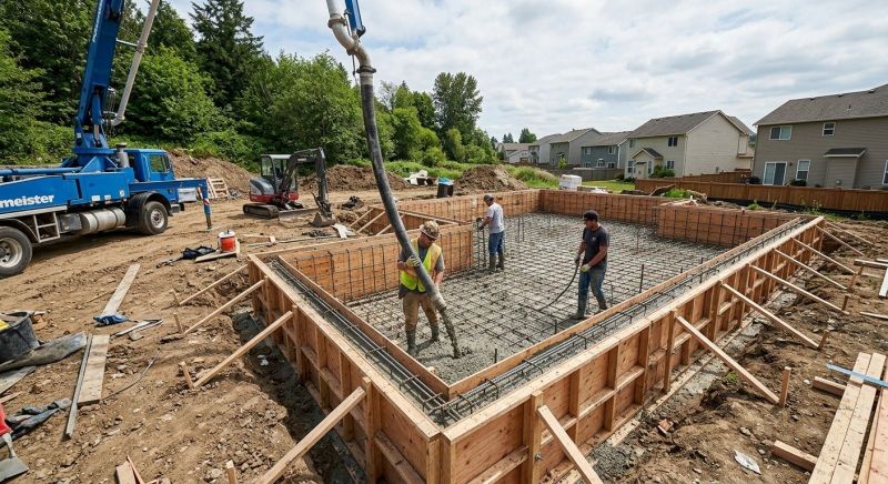Foundation Construction in Albion, IN