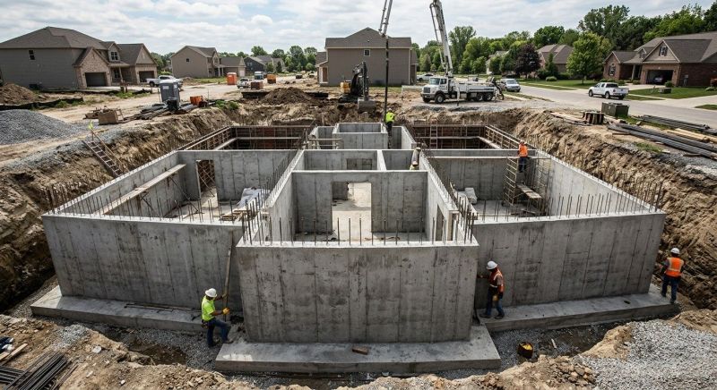 Foundation Construction in Cromwell, IN