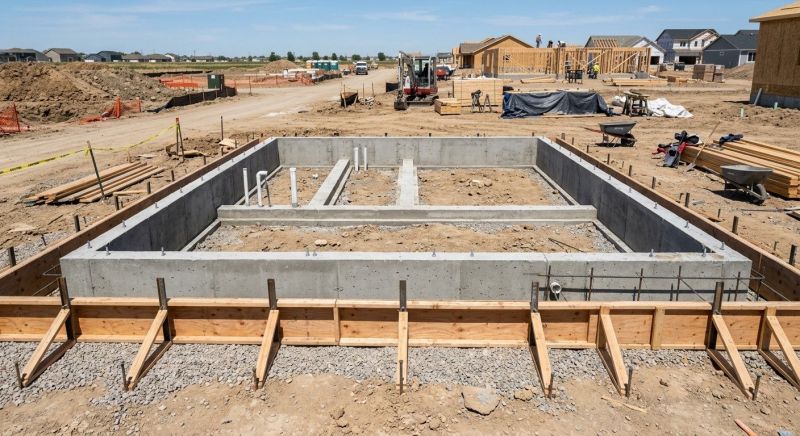 Foundation Construction in North Manchester, IN