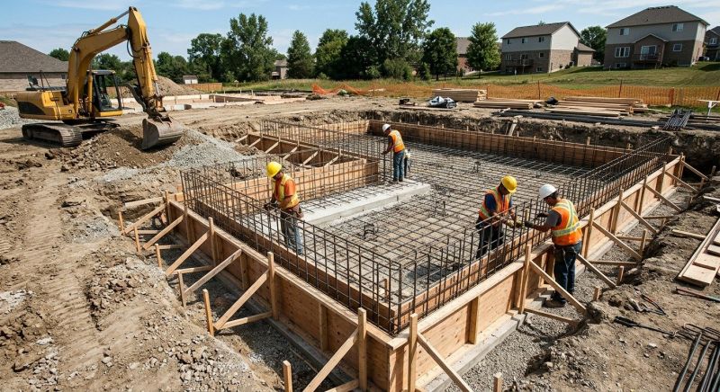 Foundation Construction in Winona Lake, IN