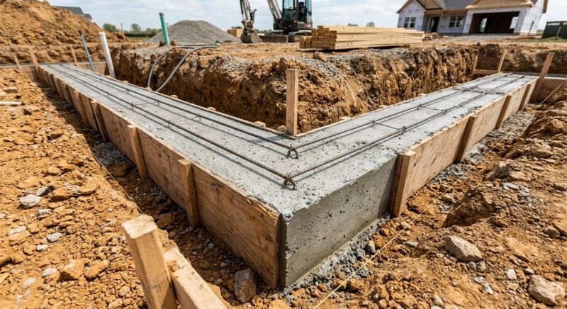 Foundation Footer Installation in Warsaw, IN