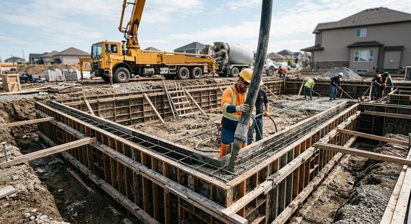 Foundation Wall Pouring in Rochester, IN