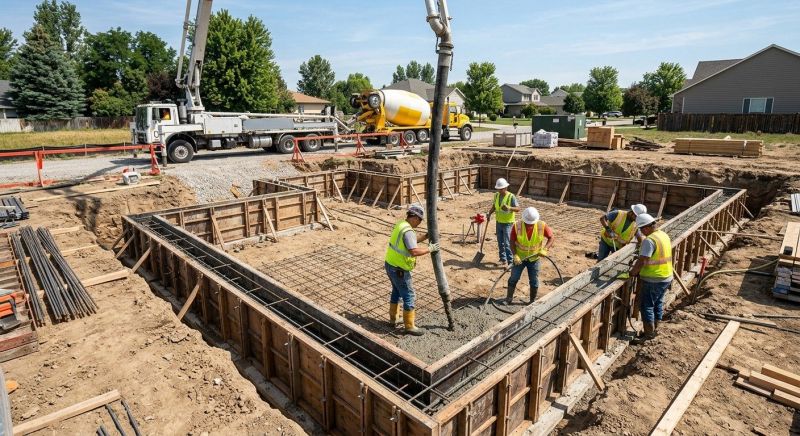 Home Foundation Installation in Bremen, IN