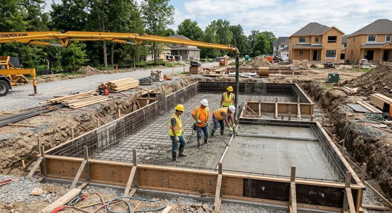 Home Foundation Installation in Syracuse, IN